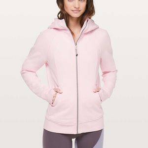 Lululemon Scuba Hoodie Zip Up Light Pink NWOT
